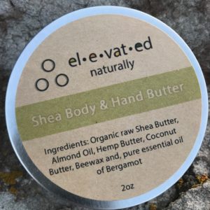 Shea Bergamot Body and Hand Butter (2oz)