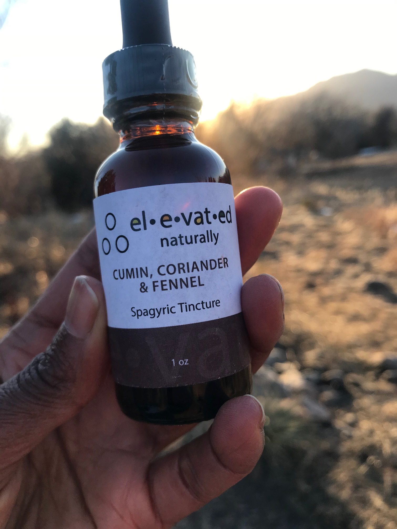 Spagyric Cumin, Coriander & Fennel Tincture 1oz - Image 2